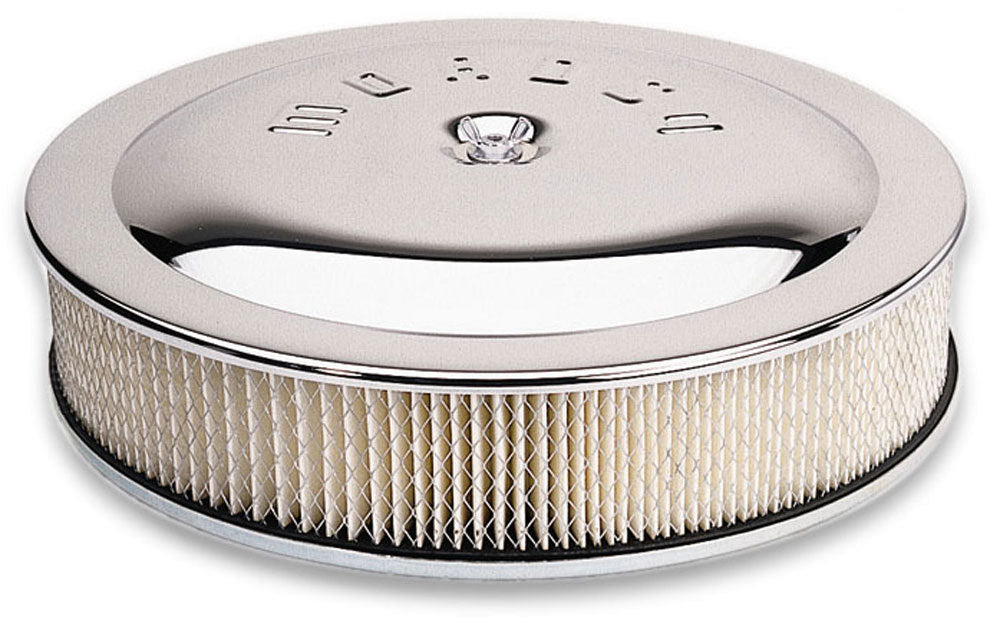 A/C 14 INCH CHROME FLAT BOTTOM