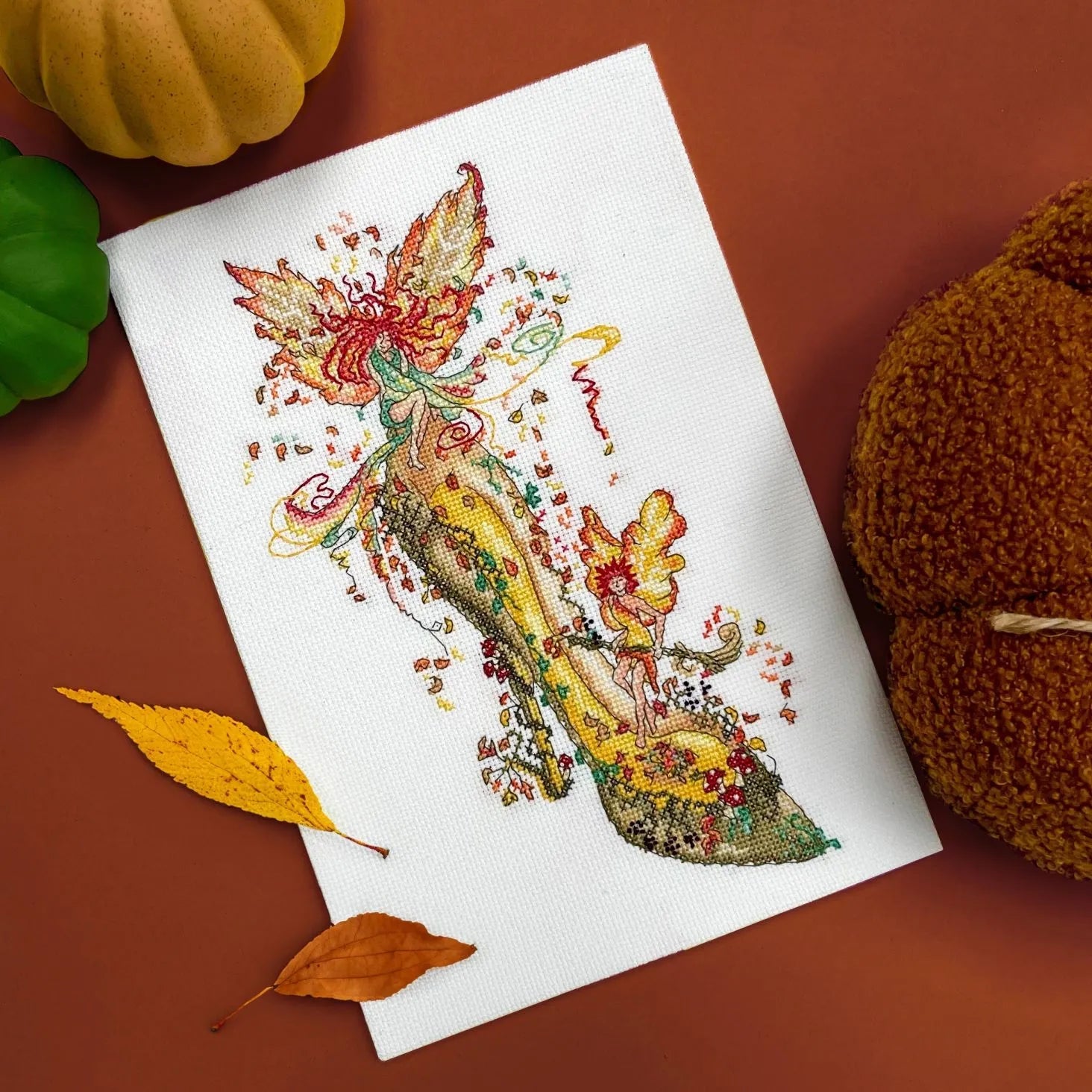 Autumn Fall Counted Cross Stitch Kit by Bothy Threads XSK20