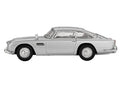 Aston Martin DB5 RHD (Right Hand Drive) Birch Silver Metallic 007 James Bond "Thunderball" (1965) Movie Limited Edition 1/64 Diecast Model Car by Mini GT - VintageVp