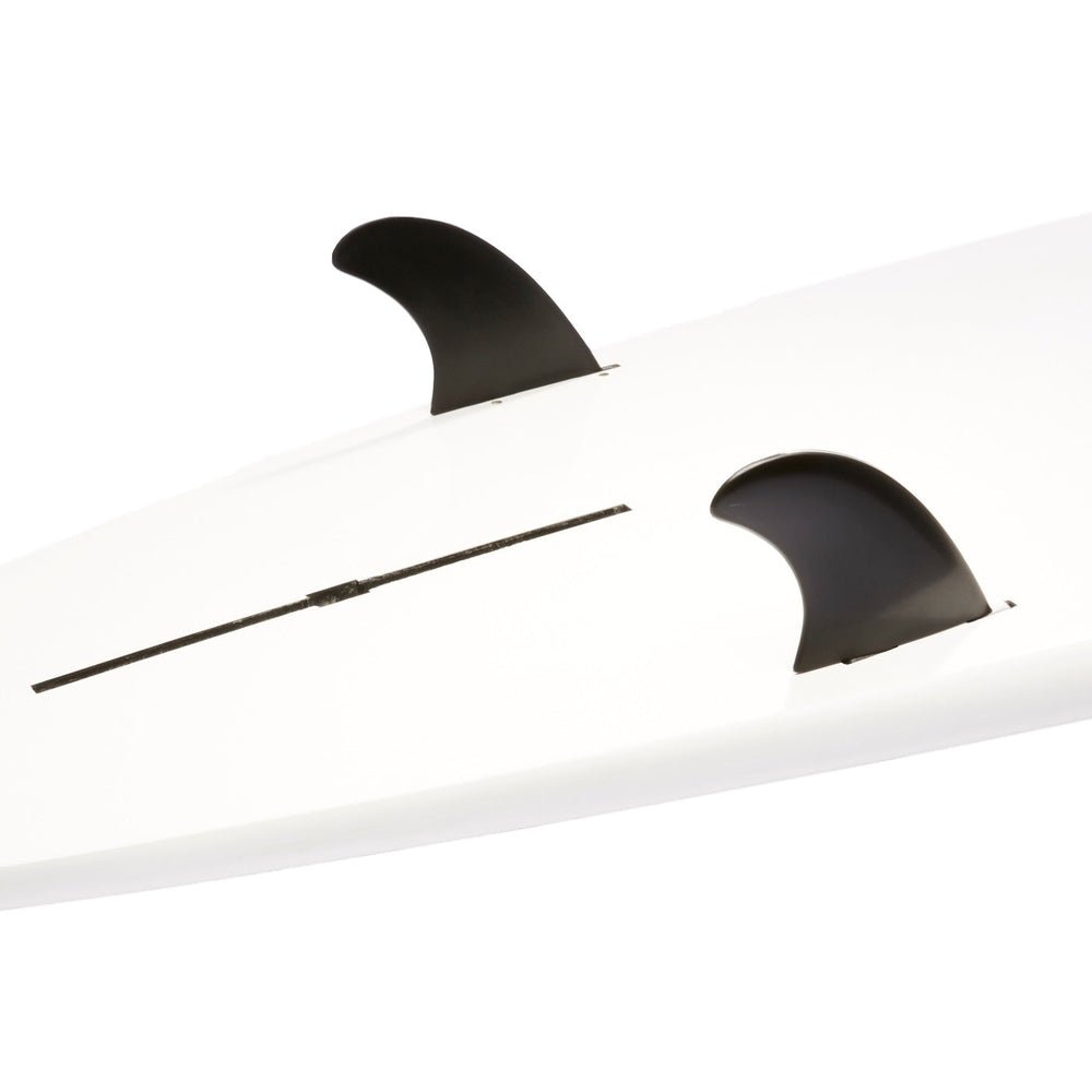 DORSAL Surfboard Fin Box Set for Longboard SUP Center Fin Box [Black - White] - VintageVp