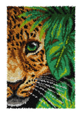 Latch hook rug kit "Leopard" 4246 - VintageVp