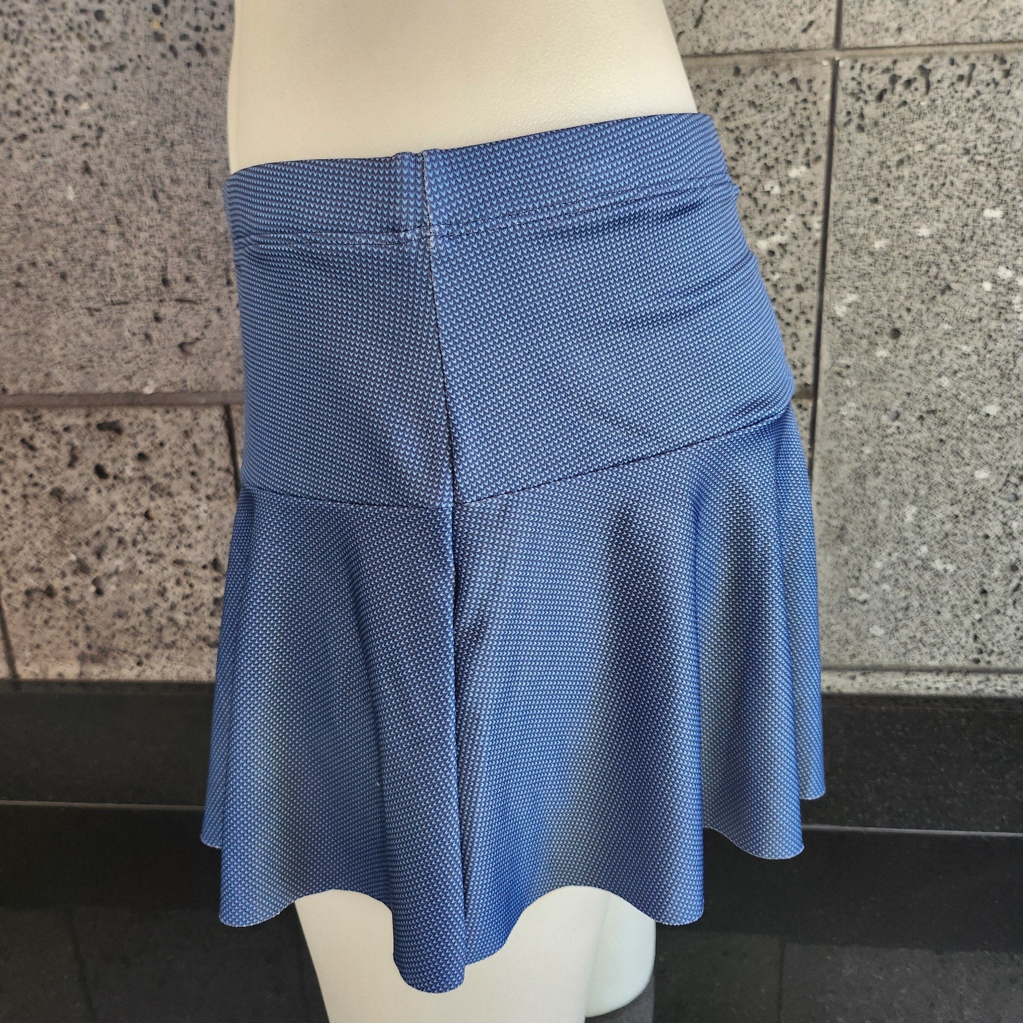 Loco Boutique Loco Stitch Flared Skort - VintageVp