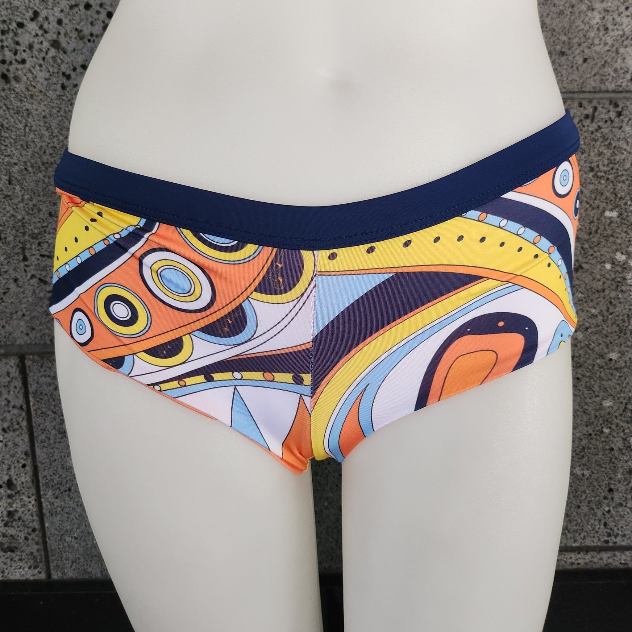 Loco Boutique Palazzo Reversible Boyshorts - VintageVp