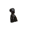 Maassai Warrior Female Bust with Bark 01 - VintageVp