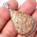 Natural Rock Calcy Pendant P-1001 SDP141946 - VintageVp
