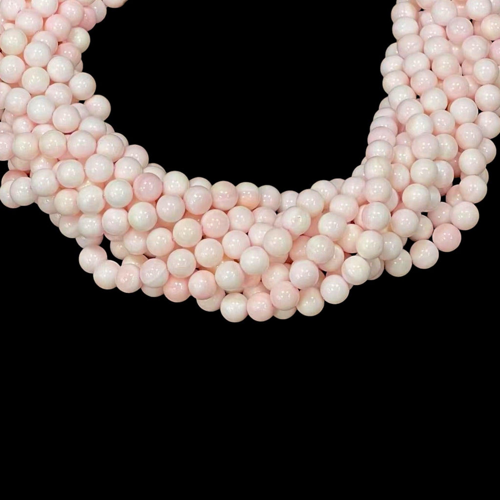 Queen Conch Shell A Grade Round 8mm - VintageVp
