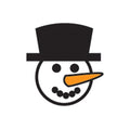 SHAPES ETC. Incentive Stamp - Snowman - VintageVp
