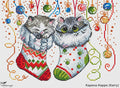 The more cats, the better! - PDF Cross Stitch Pattern - VintageVp