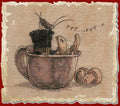 Top hat 62-M008 K Counted Cross Stitch Kit - VintageVp