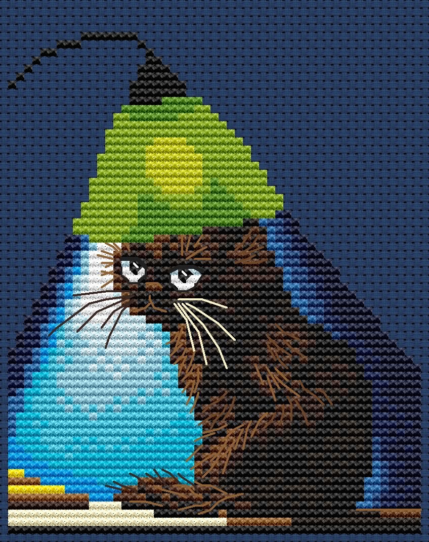 Why Am I Black? BC8119 Counted Cross Stitch Kit - VintageVp